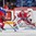 HELSINKI, FINLAND - DECEMBER 26: Russia's Pavel Kraskovski #12 with a scoring chance against Vitek Vancek #1  of the Czech Republic during preliminary round action at the 2016 IIHF World Junior Championship. (Photo by Andre Ringuette/HHOF-IIHF Images)

